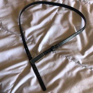 Calvin Klein Grey Mini Belt